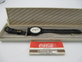 Coca-Cola Citizen Watch Vintage Original Box Water Resistant AS IS - £11.94 GBP