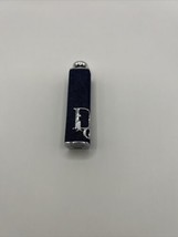 Christian Dior Addict Refillable Lipstick Case Blue Indigo Denim W/ Lipstick - £31.64 GBP