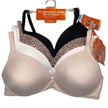 Warner&#39;s Bra Wirefree Lift Bump Shaping Contour Padded Elements of Bliss 1298 - £28.67 GBP