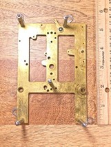 Sessions Clock Movement Front Plate (Pivots Look Good)  (K7882) - $9.99