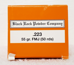 Black Rock Powder Company 223 FMJ Empty Ammo Box ONLY Made in Fritch Tex... - £19.42 GBP