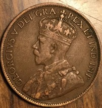 1914 Canada Large Cent Penny Coin - £2.34 GBP