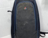 Vintage Sony Playstation PS1 PS2 Official Padded Backpack Carry Case Tra... - $24.95