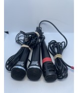 Rock Band Guitar Hero USB Microphone PS2 PS3 XBOX 360 Wii —You Get All 3 - $343.74 MXN