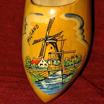Vintage wooden clog from Holland all handmade. - £17.03 GBP