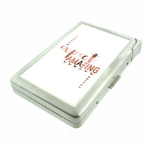 Expect Amazing Em1 Cigarette Case with Built in Lighter Metal Wallet - $19.75