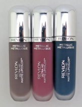 Revlon Metallic Ultra HD Matte Lipcolor *Triple Pack* - £14.91 GBP