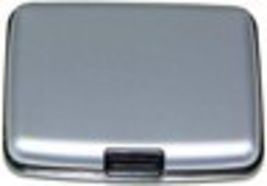 2 Aluminum Hard Case for Men &amp; Women Credit Cards Wallet Colors Black &amp; ... - €5,94 EUR