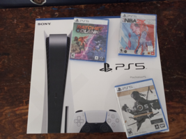 Sony Playstation 5 Disc Version with 3 Games - Brand NEW - £619.50 GBP