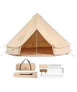 VEVOR 5-8 Person Canvas Glamping Bell Tent, Breathable Waterproof Yurt T... - $11,250.72 MXN