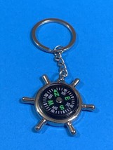 ALBANIA VINTAGE KEY CHAIN PENDANT-MARINA-METAL-COMPASS-FUNCTIONAL-SOUVEN... - £4.74 GBP