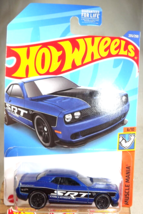 2022 Hot Wheels #235 Muscle Mania 6/10 &#39;15 Dodge Challenger Srt Drk Blue w/Pr5Sp - £5.86 GBP