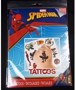 Savvi Marvel Spider-Man 25 temporary tattoos pack Made USA - $94.08 MXN