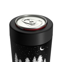 Vacuum Insulated Stainless Steel 12oz Can Holder with Non-Slip Surface - £26.34 GBP