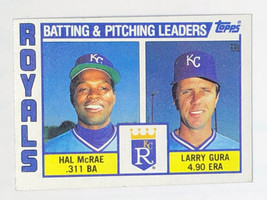 Hal McRae 1984 Topps #96 Kansas City Royals MLB Baseball Card - $0.99