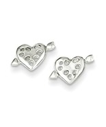 Sterling Silver Heart Mini Earrings - £7.55 GBP