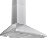 30 Inch Stainless Steel Range Hood, 600 Cfm Wall Mounted Vent Hood With ... - £275.70 GBP