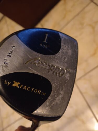 Right Handed  X Factor Super Pro Driver 9.75° Z2 Metal X Factor Shaft Aero - $17.82