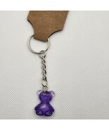Purple Bear Keychain - $2.00