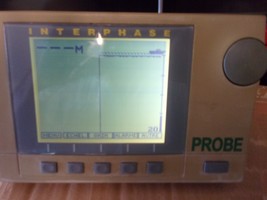 Interphase Echoscan Series Probe Monochrome split screen LCD Sonar Display - $148.45