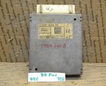 1984 Ford Tempo Topaz Engine Control Unit ECU E43F12A650S1A Module 486-7D2 - $19.99