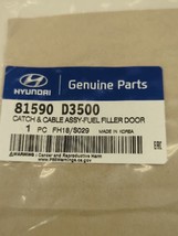 New OEM Hyundai Fuel Gas Filler Door Release Cable 2019-2021 Tucson 8159... - £50.61 GBP