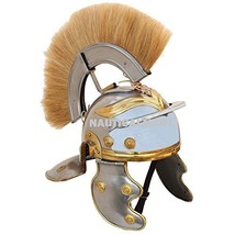 Imperial Roman Centurion Helmet with Blonde Plume By Nauticalmart - £89.59 GBP
