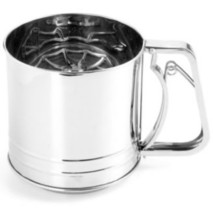 Martha Stewart 5 Cup Stainless Steel FLOUR SUGAR SIFTER  Trigger HANDLE ... - $350.58 MXN