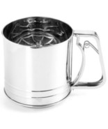 Martha Stewart 5 Cup Stainless Steel FLOUR SUGAR SIFTER  Trigger HANDLE ... - $18.69
