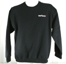 VERIZON Communications Employee Uniform Sweatshirt Black Size S Small NEW - £26.45 GBP