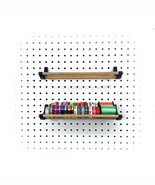 Craft room storage and organizer ribbon and tape holder - $11.99