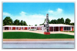 Cotone Toppa Motel Little Rock Arkansas Ar Unp Cromo Cartolina U5 - £2.95 GBP