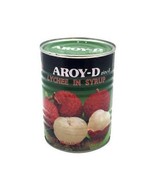 Aroy D Lychee In Syrup 20 Oz Can (Pack Of 6) - $1,658.72 MXN