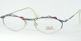 Yoko Wolff Luft 2 Col. 05 Siver /BLACK /BLUE /RED /YELLOW Eyeglasses 52-18-140mm - £64.87 GBP