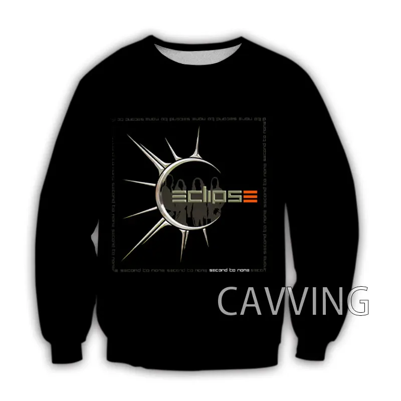 CAVVING 3D Printed  Eclipse    Crewneck s Harajuku Styles Tops Long Sleeve s for - £106.51 GBP