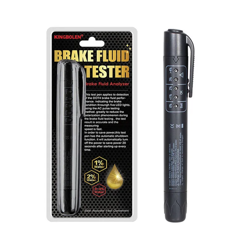 Mini ke Fluid Liquid Tester ke Fluid Tester Pen With 5 LED Accurate Oil Quality  - $102.07