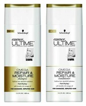 2X Schwarzkopf Essence Ultime Hair Omega Repair &amp; Moisture Shampoo &amp; Con... - £48.09 GBP