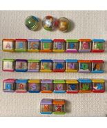 Fisher  Price ALPHABET Peek-a-Boo Blocks - Letters A-Z, Three Roll-a-Rou... - $84.15