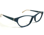 Prodesign Brille Rahmen 1800 cc.9332 Blau Cat Eye Voll Felge 53-15-130 - $64.89