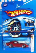 Hot Wheels 2006 First Editions #7 &#39;69 Corvette Mtflk Red w/ PR5s - $7.00