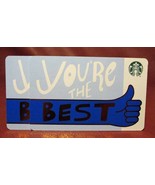 Starbucks 2017 YOU&#39;RE THE BEST Gift Card New with Tags - €4,63 EUR