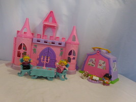 Fisher Price Little People Pink Dance Twirl Castle + play &#39;n go tent cam... - £15.05 GBP
