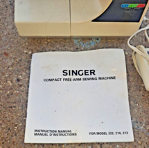 Singer Merritt Sewing Machine Model 212 WORKS - $93.49