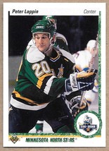 Upper Deck 1990 Peter Lappin Minnesota North Stars #235 Rookie   SR, RC - £1.48 GBP