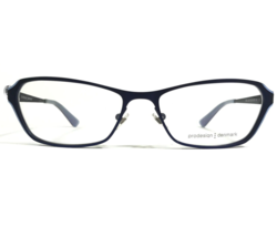 Prodesign denmark 1285 C.3031 Brille Rahmen Blau Cat Eye Voll Felge 53-16-135 - £44.63 GBP