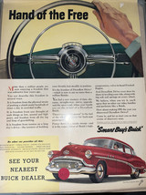 1951 Hand of the Free Buick Dynaflow Smart Buys Buick ad - £7.71 GBP