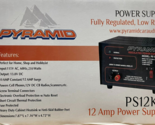 Pyramid - PS12KX - Regulated Power Supply - 10 Amp 13.8 V - $99.95