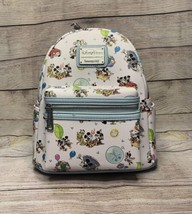 NWT-Disney Parks Mickey & Minnie's Runaway Railway Loungefly  Mini Backpack - $112.20
