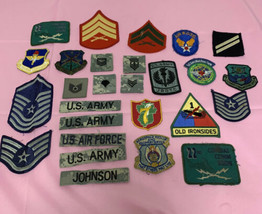 Lot of 20+ Patches Military JROTC Air Command USAF Army Artillery KG - $24.75