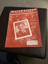 Quicksilver Sheet Music Bing Crosby 1949 Voice Guitar Piano Ukelele Vintage - $5.00